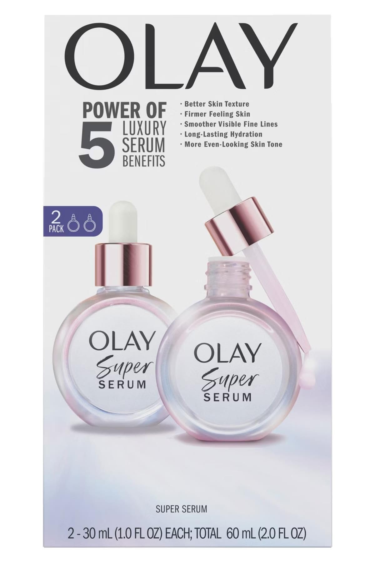 Olay Super Serum Twin Pack, (1 fl. oz. Pack of 2)