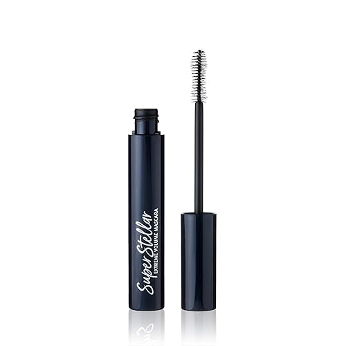 Lune+Aster Superstellar Extreme Volume Mascara | Hourglass-Shaped Brush For Bold Lash Volume - Black