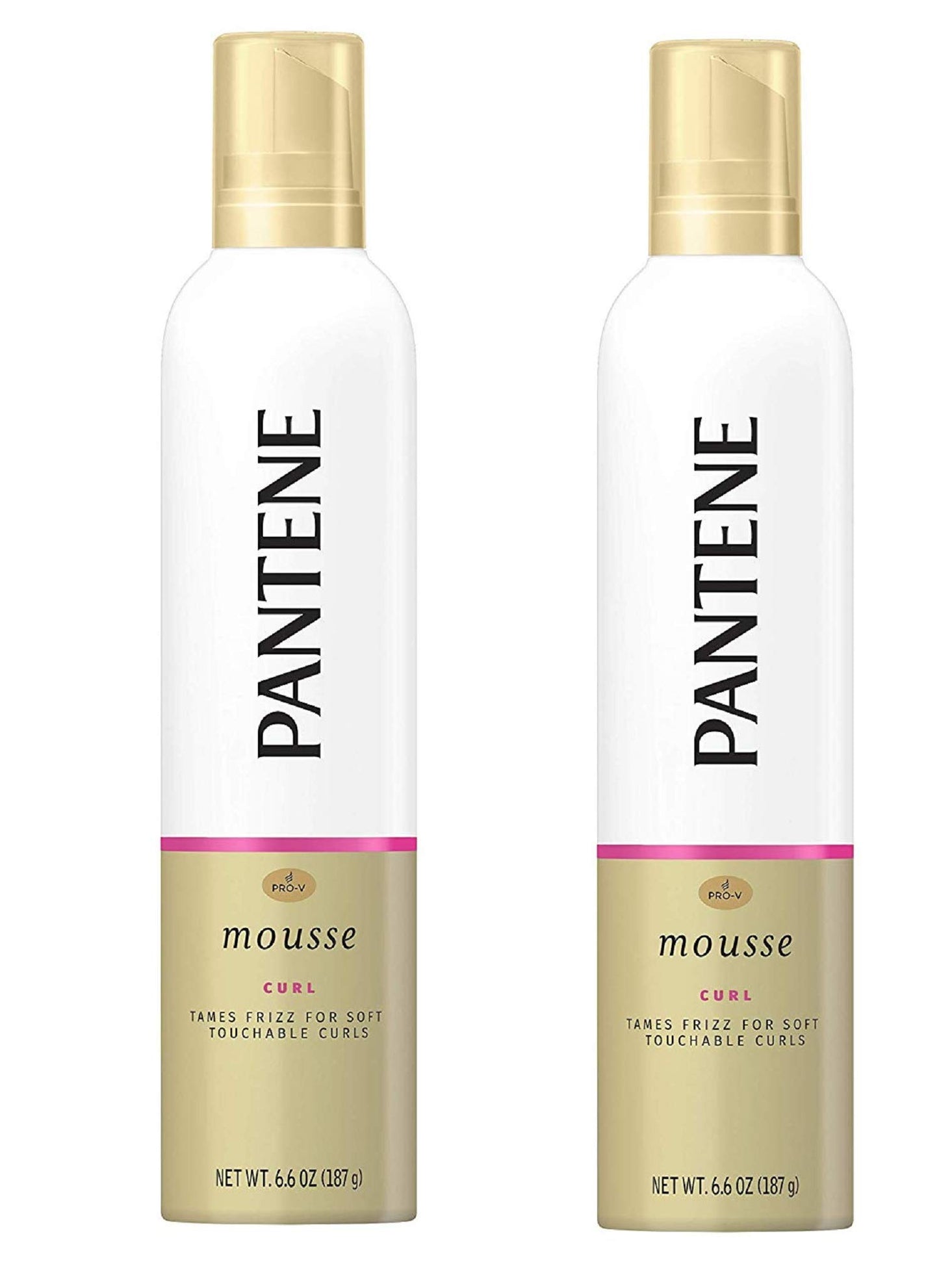 Pantene Mousse Curl Defining Max Hold 6.6oz (2 Pack)