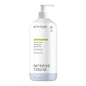 ATTITUDE Body Wash for Sensitive Skin, EWG Verified Shower Gel, Soothing Oat, Dermatologically Tested, Plant and Mineral-Based, Vegan Personal Care