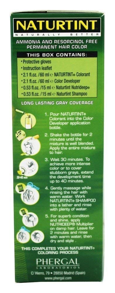 Naturtint, Hair Color Golden Blonde 8G, 5.6 Fl Oz