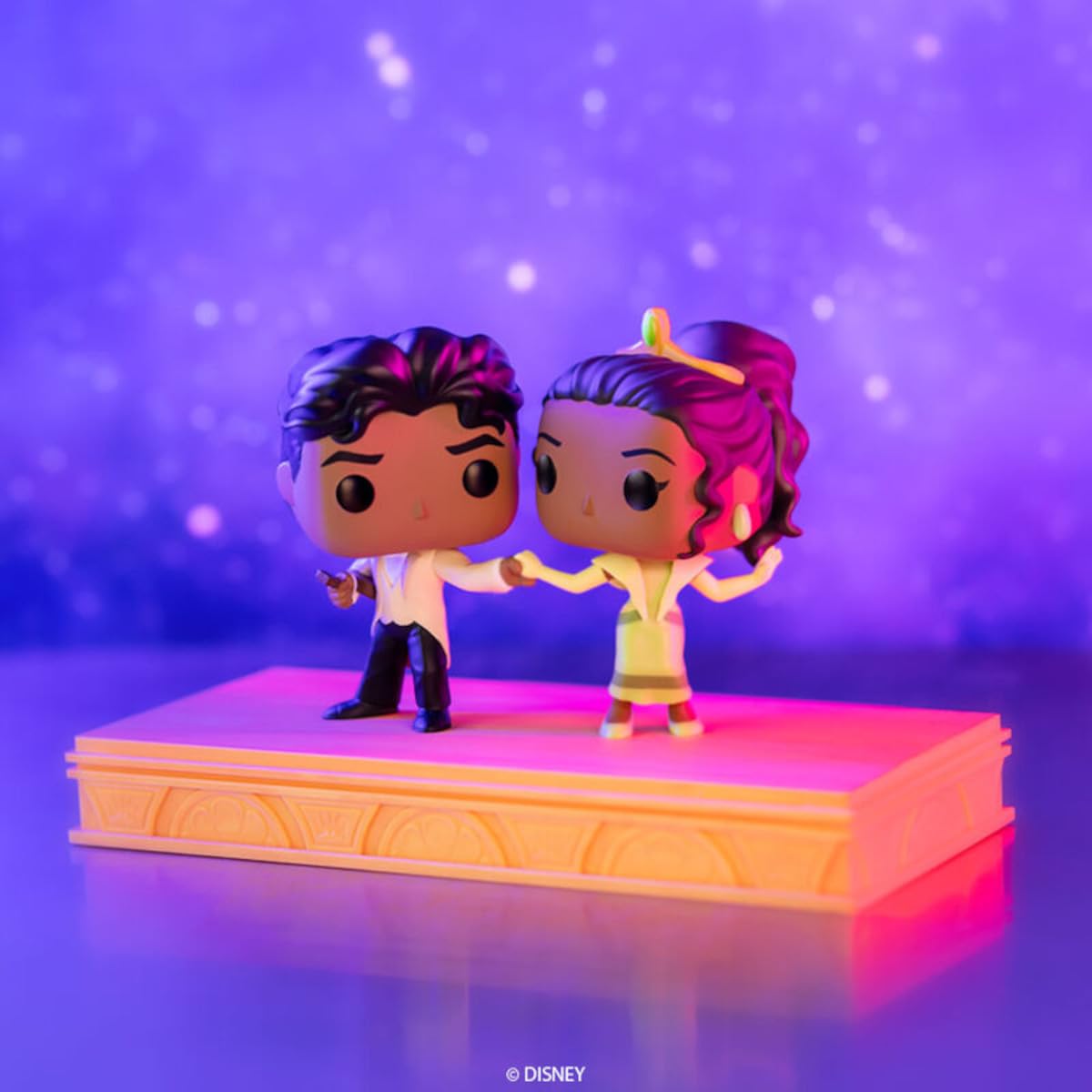 Funko POP! Moment: Disney 100 - Tiana and Naveen Dancing - Collectable Vinyl Figure - Gift Idea - Official Merchandise - for Kids & Adults - Movies…