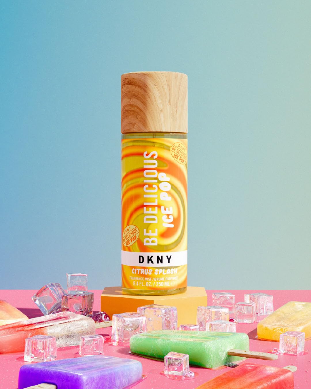 DKNY Be Delicious Ice Pop Fragrance Mist For Women, Citrus Splash, 8.4 Fl. Oz.
