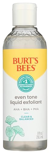 Burts Bees, Liquid Exfoliant Clear and Balanced Even Tone, 8 Fl Oz