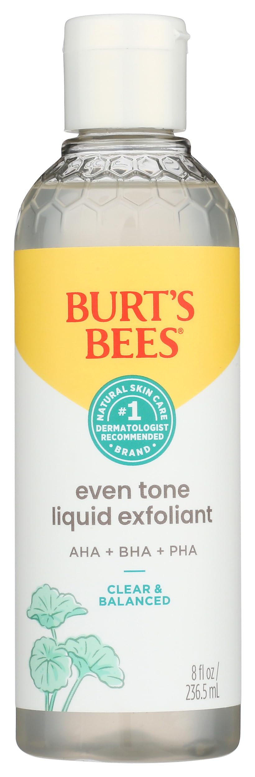 Burts Bees, Liquid Exfoliant Clear and Balanced Even Tone, 8 Fl Oz