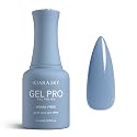 KIARA SKY Gel Pro HEMA-Free Gel Nail Polish | Full Coverage, 28+ Day Wear, Self-Leveling, UV/LED Soak-Off, 0.5 fl oz | Muted Blue #074 Beauty & Personal Care KIARA SKY