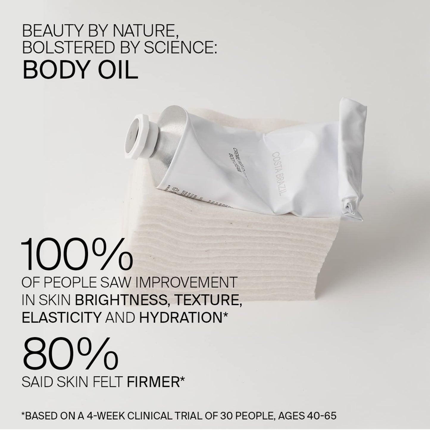 Costa Brazil Moisturizing Cream - Hydrating Body & Hand Cream with Kaya, Cacay & Amazonian Botanicals, Rich in Vitamins A, C & E, Firming, Fragrance