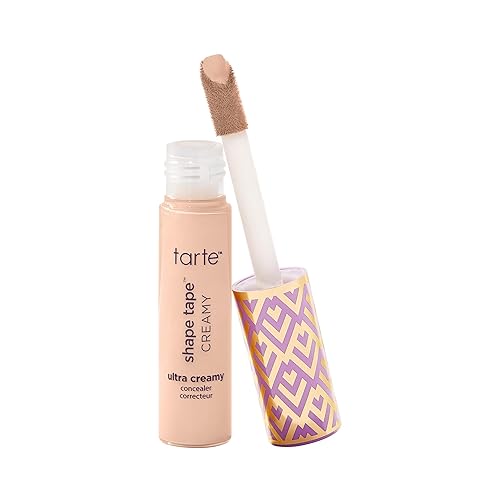 tarte shape tape creamy concealer - Coverage, Hydrating, Natural Matte Finish Formula for Under Eye, Dark Circles, Fine Lines, Redness