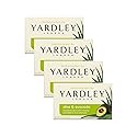 Yardley London Fresh Aloe Bar - Aloe & Avocado - 4.25 oz - 4 ct