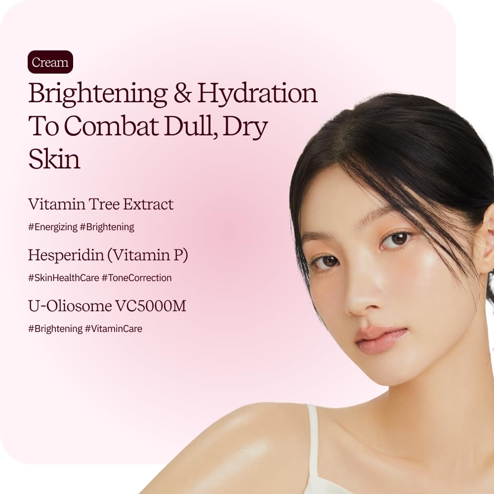 ByUR Vita Giving Keep Radiance Cream - Dark Spots & Hyperpigmentation, Brightening & Hydrating for Dry, Dull Skin, Hyaluronic Acid, Niacinamide
