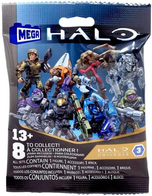MegaConstrux Halo Micro Action Figures