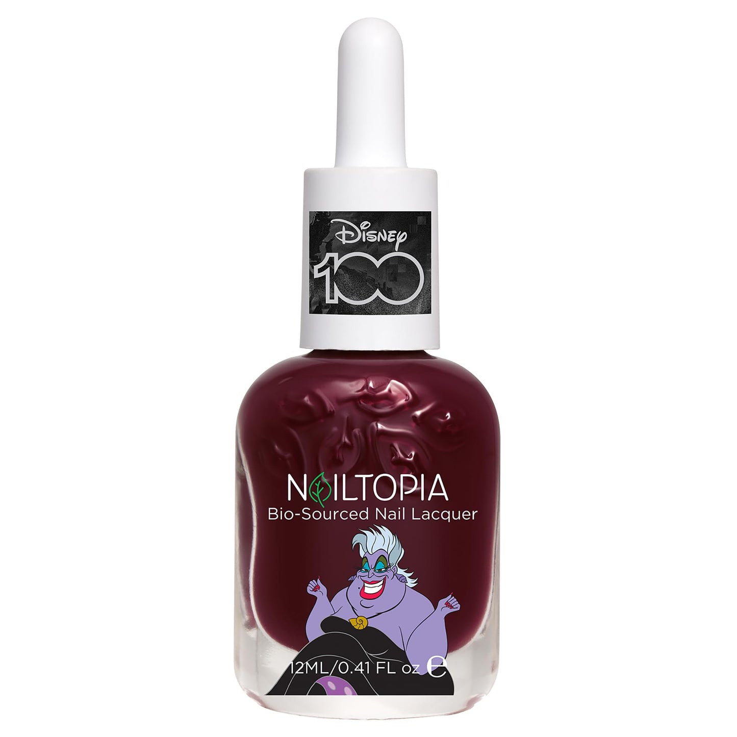Nailtopia Bio-Sourced Chip Free Nail Lacquer Disney Collection, Ursula, 0.41 oz - All Natural - Vegan - Strengthening - Quick-Dry - Long Lasting Beauty & Personal Care Nailtopia