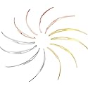 WILLBOND 12 Pieces Interlocking Tool Dreadlocks Kit, Easyloc Hair Tool for Maintaining Your Dreadlock, Unisex (Gold, Silver, Rose Gold)