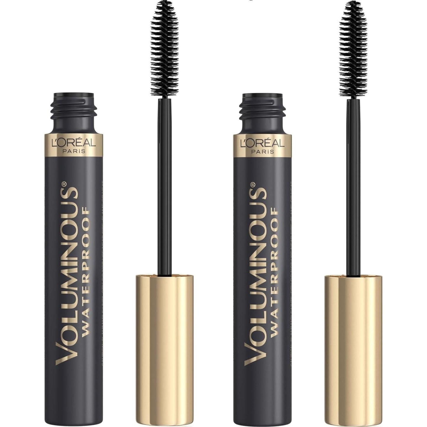 L’Oréal Paris Makeup Voluminous Original Waterproof Mascara, Black Brown, 0.28 Fl Oz (Pack of 2) Beauty and Personal Care L'Oreal Paris