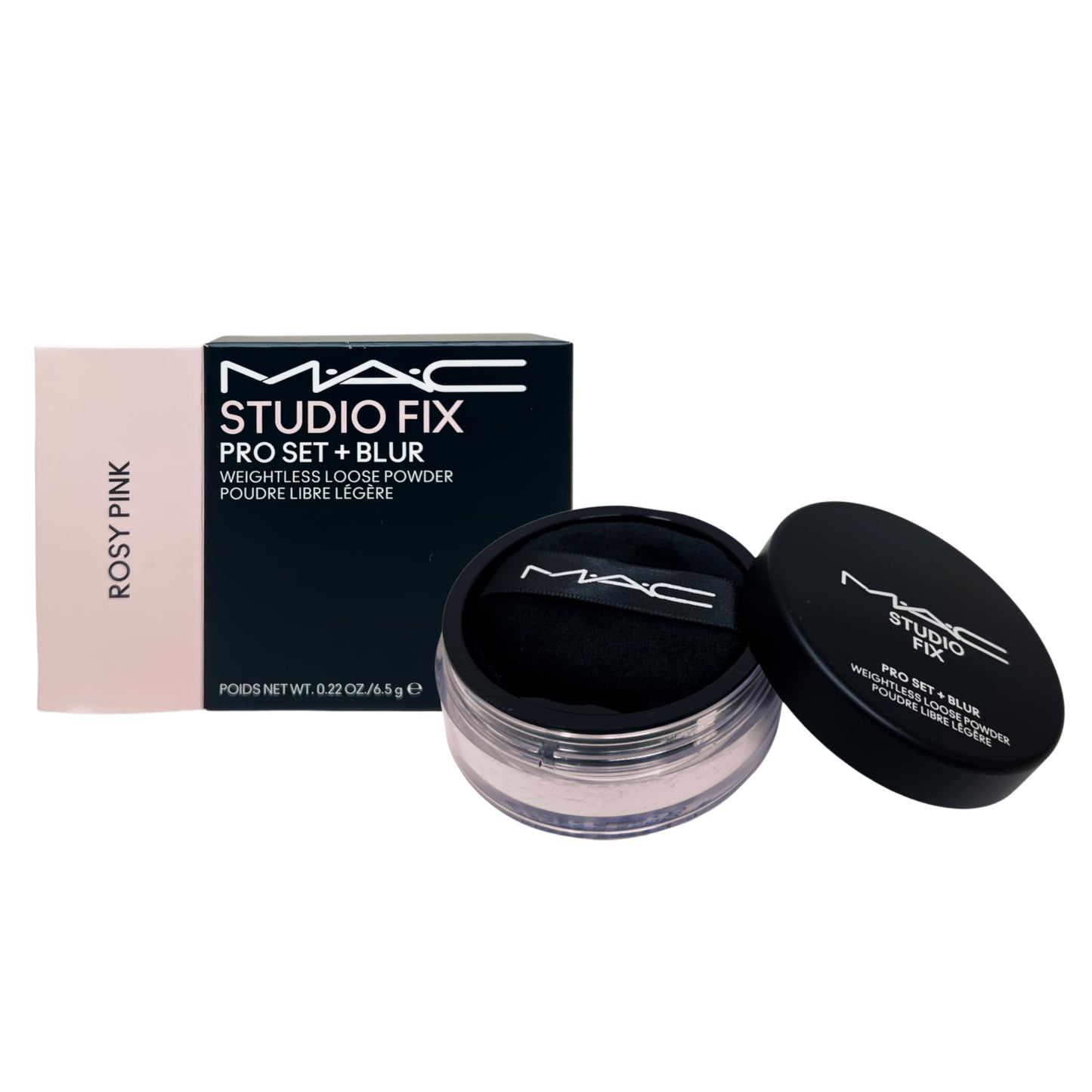 M·A·C Cosmetics Studio Fix Pro Set + Blur Weightless Loose Powder - Rosy Pink (0.22/6.5 g)