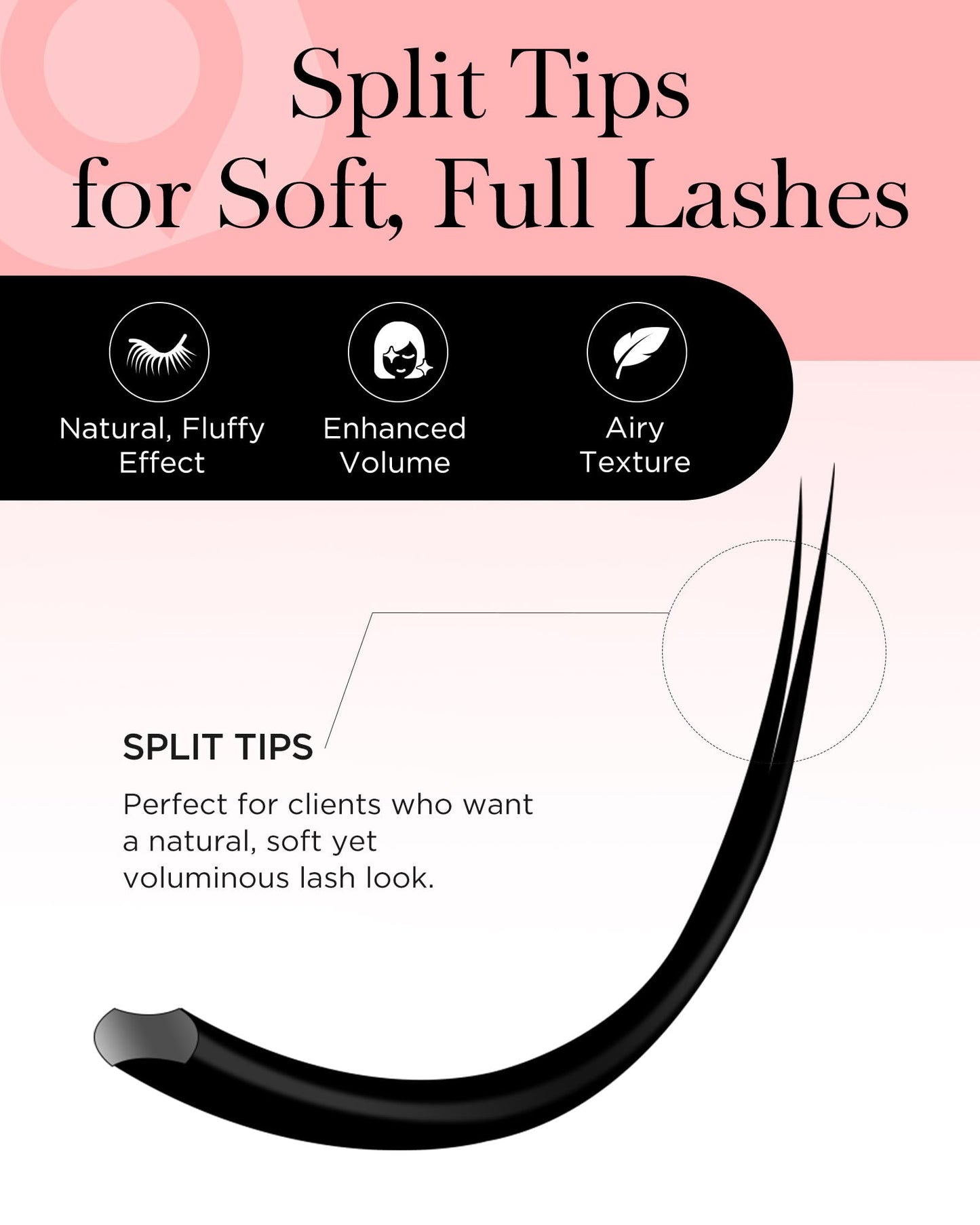 BEYELIAN Flat Eyelash Extension, Ellipse Lash Extensions 0.15 C Curl 7-15mm 16 Rows Matte Black Eyelash Extension Supplies Classic Lash Extensions