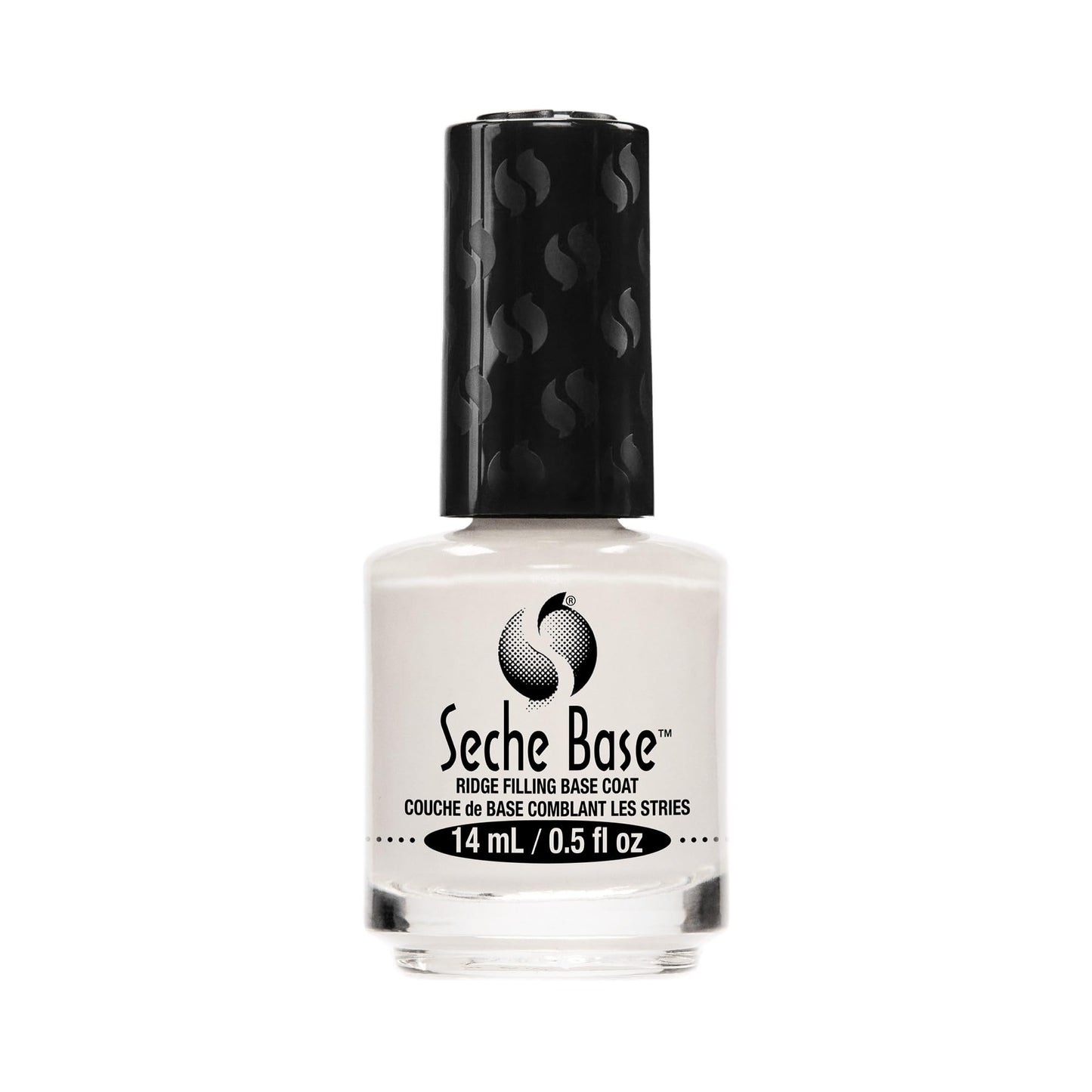 Seche Clear Base Coat Nail Polish - Ridge Filling Base Coat for Manicure & Pedicure, 0.5 fl oz