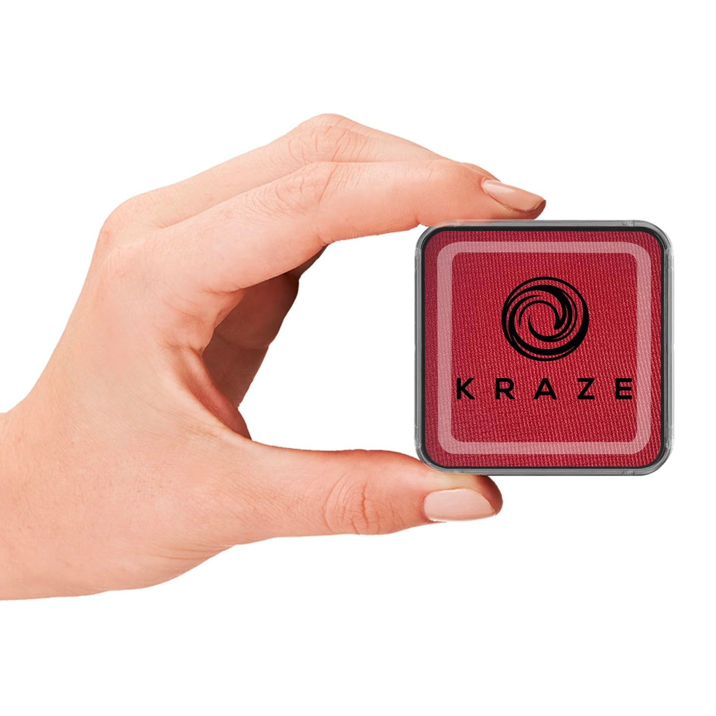 Kraze FX Square - Red Face Paint (50 gm), Professional Quality Body & Face Paint, Hypoallergenic, Vegan, Safe & Non-Toxic, Ideal for Halloween, Party