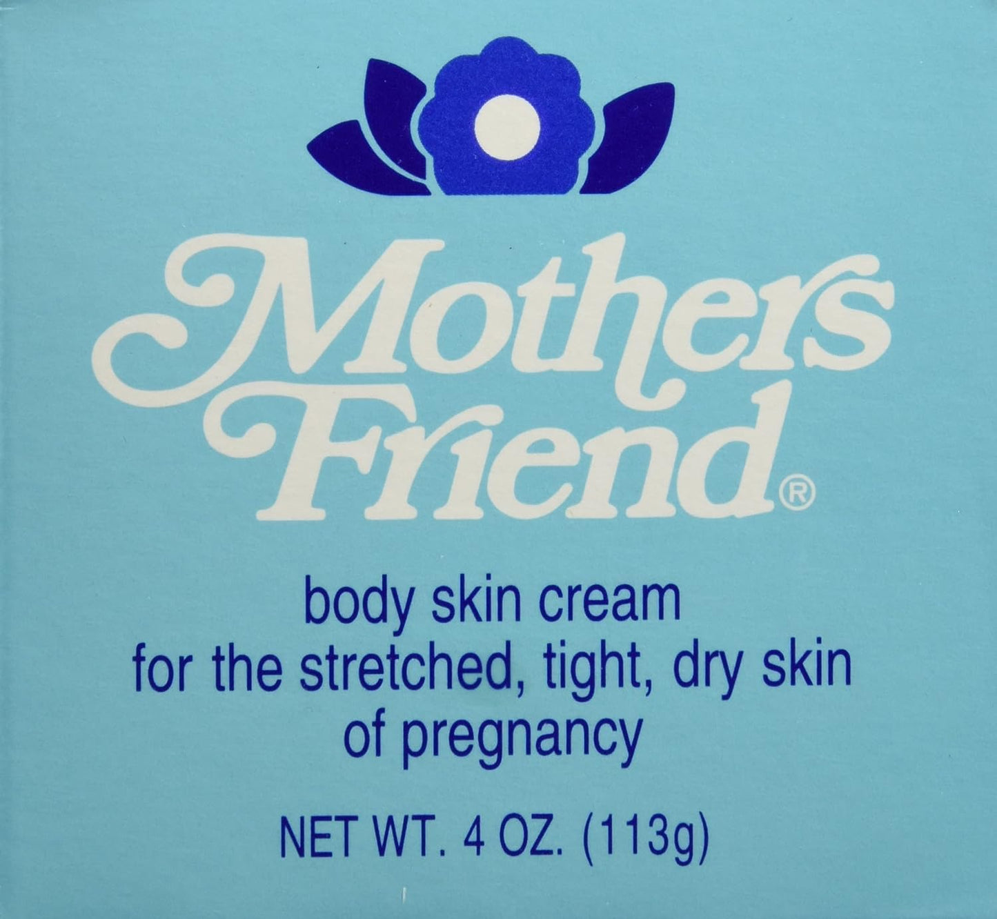Mothers Friend Body Skin Cream 4 oz (Pack of 3)