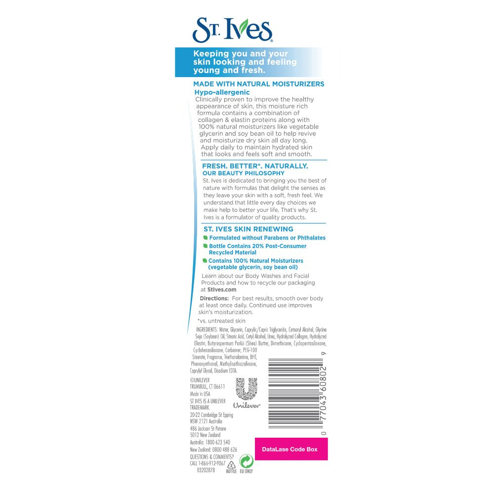 Renewing Collagen & Elastin Hand & Body Lotion