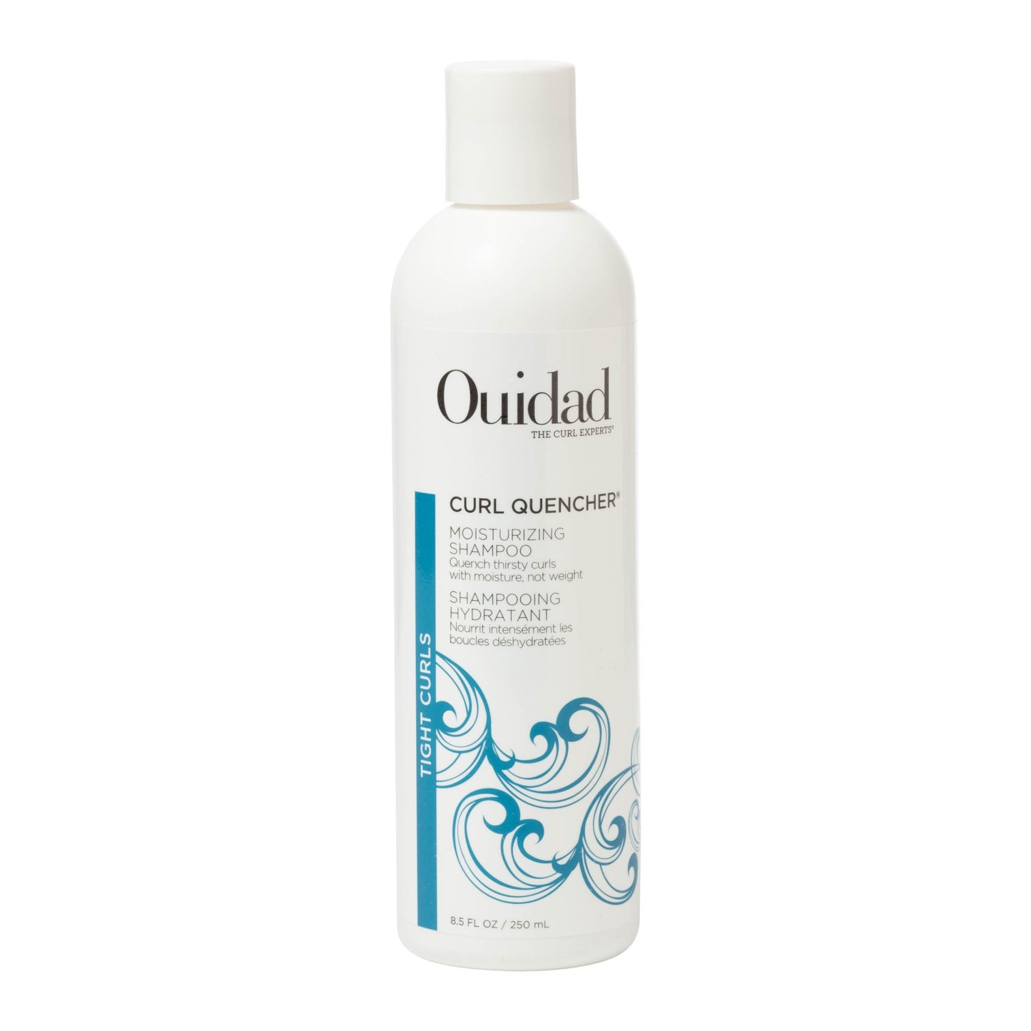 Ouidad Curl Quencher Moisturizing Shampoo - 8.5 fl oz, Nourished & Hydrated Curls, Vegan & Color Safe Shampoo with Chamomile & Vitamin A & E,