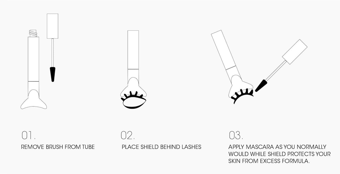 ABLE Cosmetics No Mess'Cara, Smudge Proof, Volumizing & Buildable Mascara, Black
