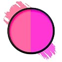 Mehron Paradise FX UV Neon Glow - Neon UV Intergalactic 1.4 oz | Water Activated Black Light UV Paint for Raves, Costumes, SFX, Halloween, Stage