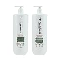 HerStyler Castor Oil Shampoo and Conditioner Set for Men - Cooling Mint Sensation - Contains Aloe and Purslane - Soothes Dry Flaky Scalp - Softer