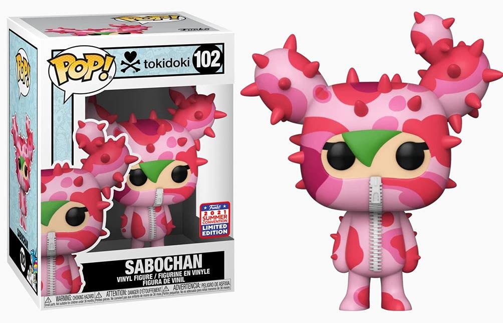 POP Funko Tokidoki Sabochan Vinyl Figure Summer Convention Exclusive