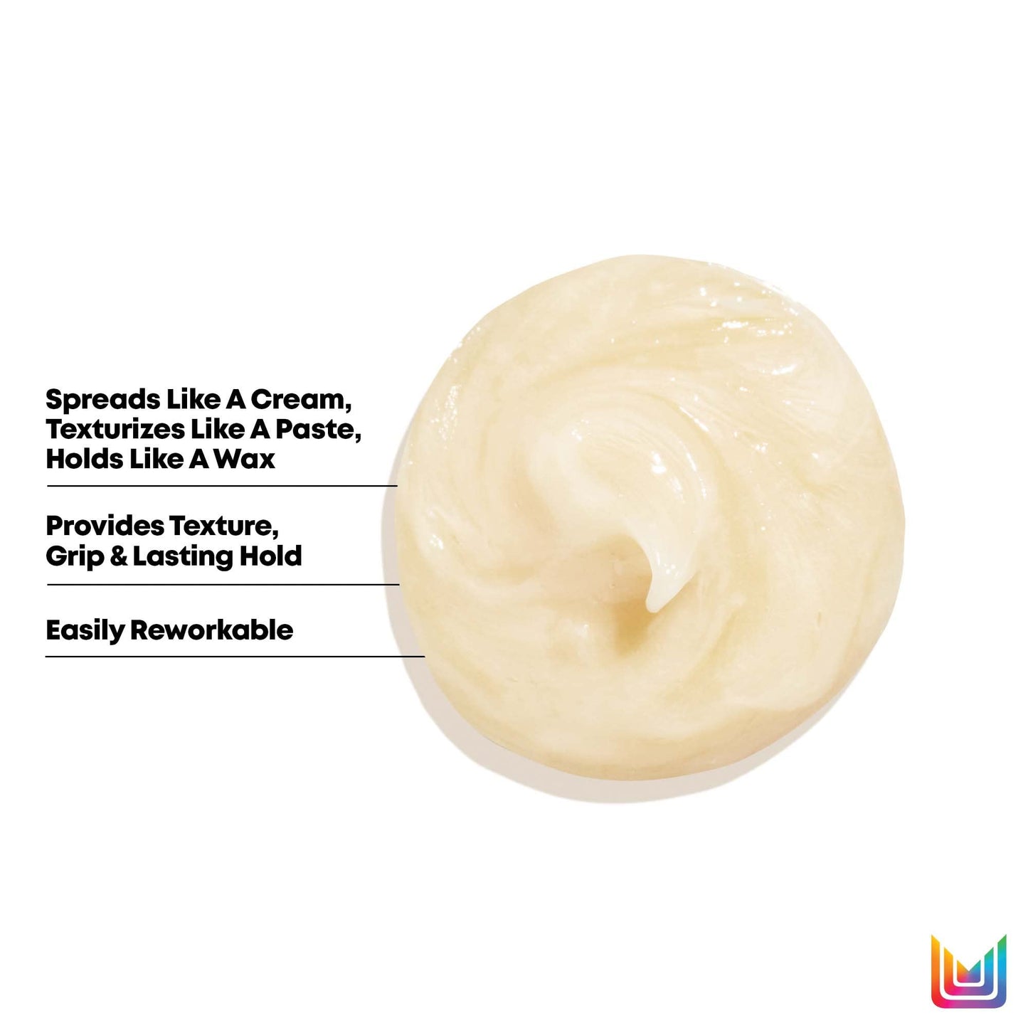 Matrix Styling Over Achiever 3-in-1 Wax For Smoothing & Structuring Hair - Provides Long Lasting Texture & Grip, Reworkable Hold, Spreads Like Cream