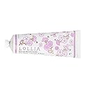 LOLLIA Relax Handcreme, 4 oz, Sugar Cane, Vanilla Bean, & Jasmine, Scented Hand Cream for Women, Moisturizing Lotion for Dry Hands, Quick Absorbing