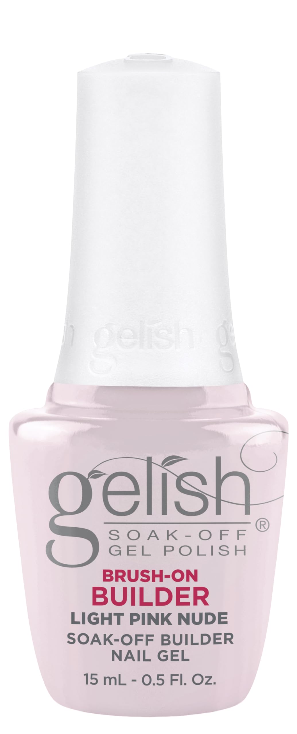 Gelish TPO-Free Soak-Off Brush-On Builder - Light Pink Nude, 15 mL Beauty & Personal Care Gelish