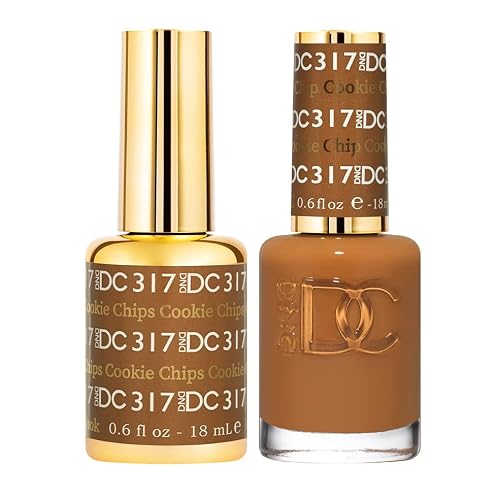 DNDDC Duo 317 Cookie Chips - Gel & Matching Lacquer Polish, 0.6 Ounce (DNDDC317C) Beauty & Personal Care DND DC