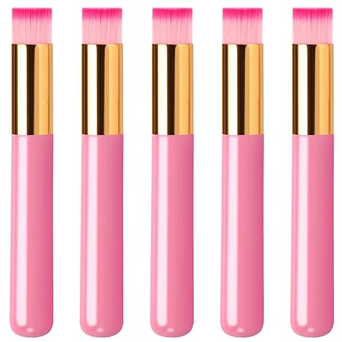 Dming 5 Pieces Lash Shampoo Brushes, Eyelash Extension Cleansing Brush Peel Off Blackhead Remover Tool Nose Pore Deep Cleaning Cosmetic Lash Cleanser
