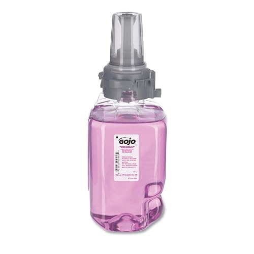GOJO 8712-04 Antibacterial Foam Handwash, Plum, 700 mL