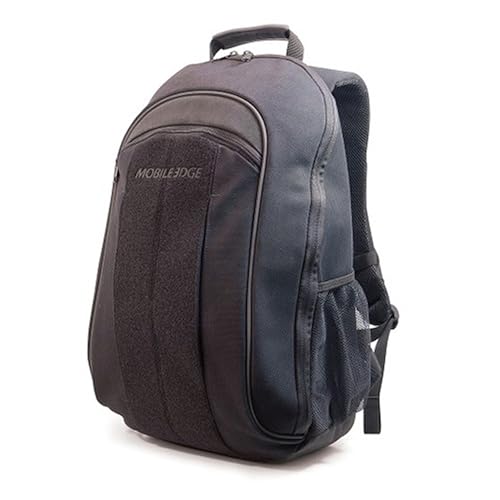 Mobile Edge Black 17.3 Inch Laptop, Mac, Eco-Friendly Backpack, Cotton Canvas, for Men, Women Business, Students MECBP1