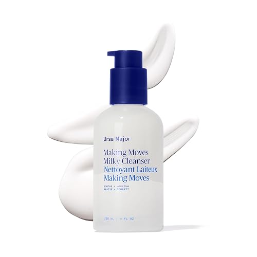 Ursa Major Making Moves Milky Cleanser | Natural, Vegan & Cruelty Free | Daily Non-Foaming cleanser for Normal to Dry & Sensitive Skin | For Men