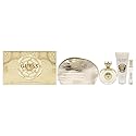GUESS Bella Vita Eau de Parfum 4 Piece Gift Set For Women - Perfume Spray 3.4 Fl. Oz., Travel Spray 0.5 Fl. Oz., Body Lotion 3.4 Fl. Oz., & Pouch