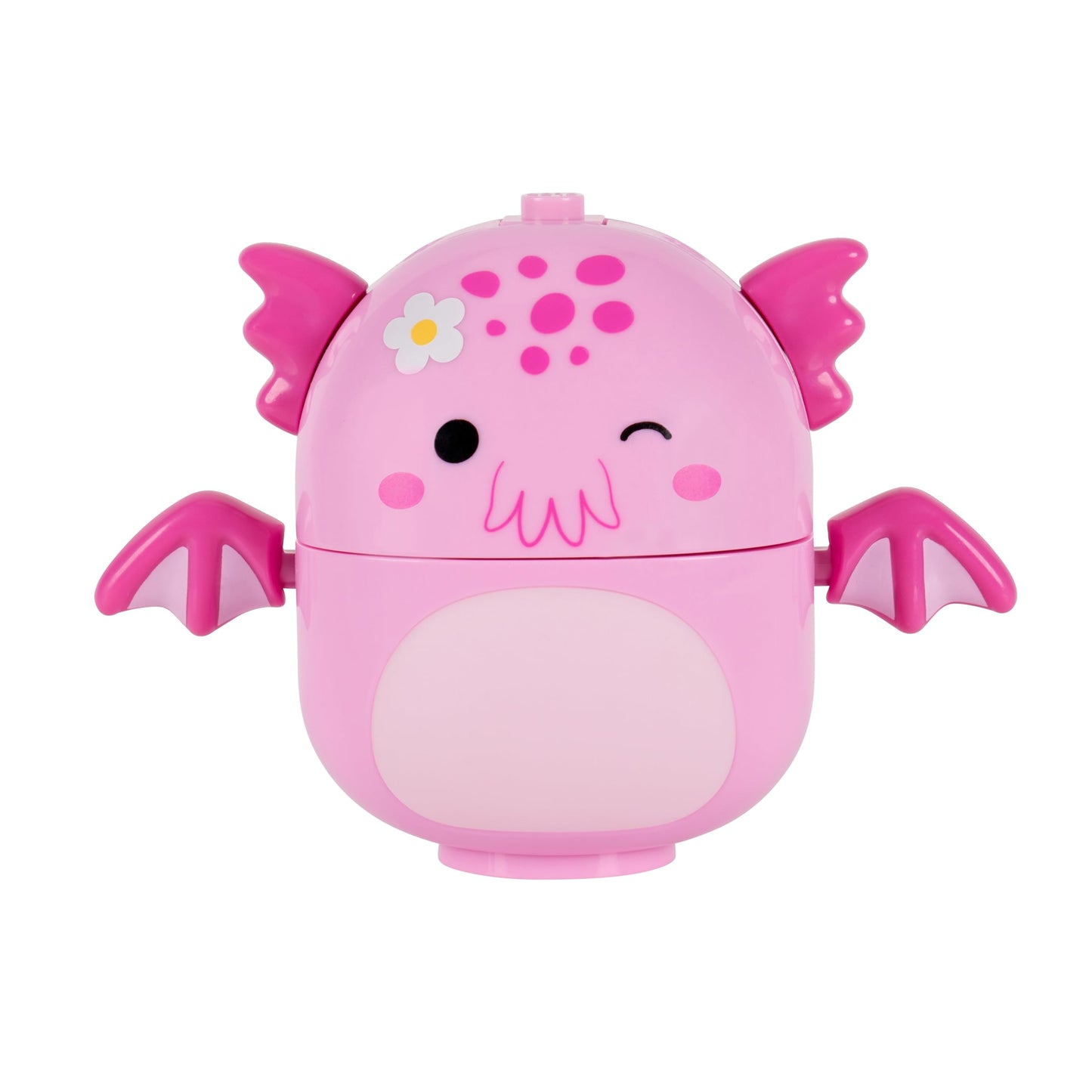 BLDR Squishmallows Buildable Figure Multipack - Junie The Banana, Maritza The Cactus, Shea The Cthulhu, Stacy The Squid - Squishmallows Fans 8+, 0141