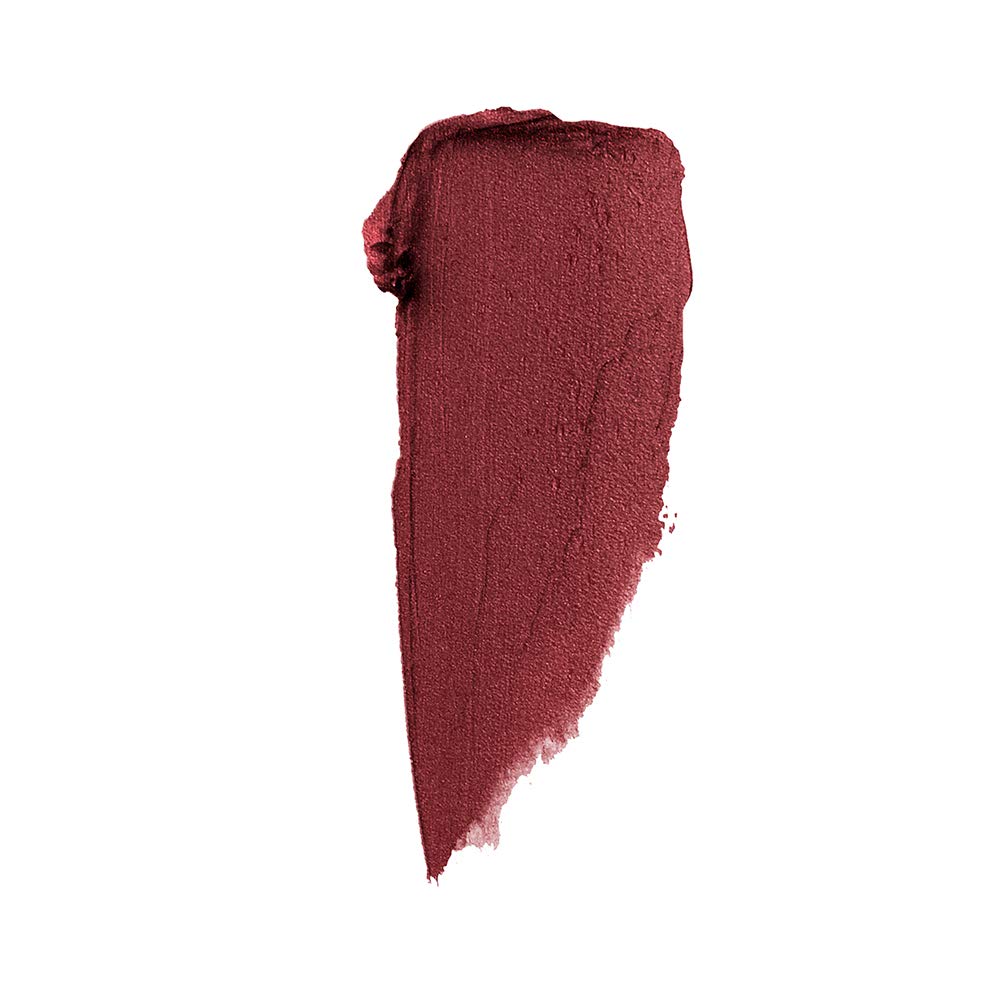 NYX PROFESSIONAL MAKEUP Soft Matte Metallic Lip Cream, Liquid Lipstick - Budapest (Deep Mauve With Red Undertone)