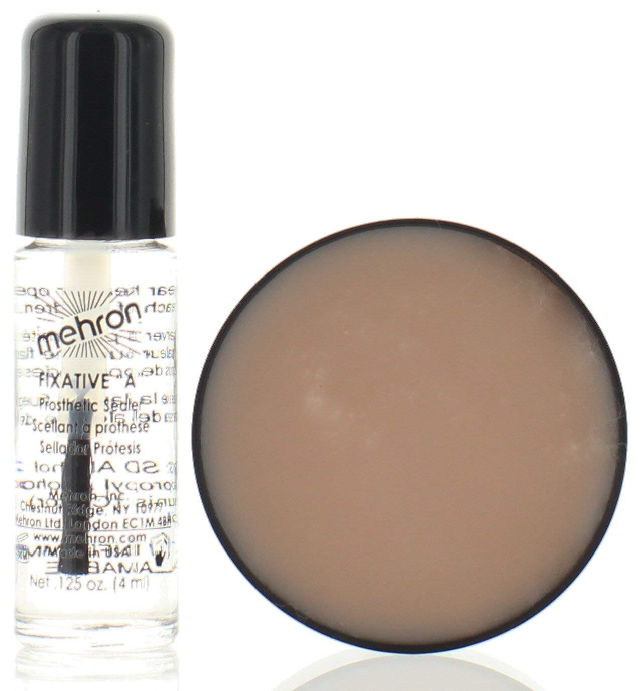 Mehron Makeup Extra Flesh with Fixative A for Special Effects | Halloween | Movies - .3oz Carded