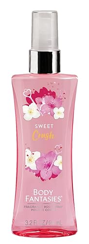 Body Fantasies (1 Bottle Fragrance Body Spray - Sweet Crush Scent - 3.2 fl oz