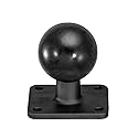 ARKON Mounts Metal 4-Hole AMPS to 38mm (1.5") Ball Adapter | Permanent Mount to Flat Surfaces | Metal Construction for Durability | Designed for 38mm…
