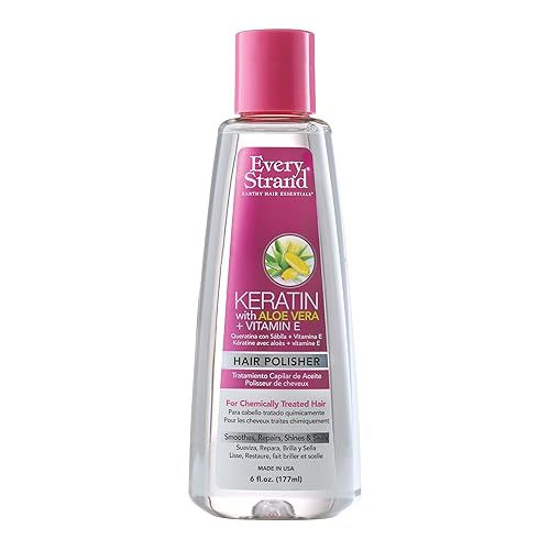 Every Strand Serum con Keratina y Aloe Vera + Vitamina E 6 Fl Oz