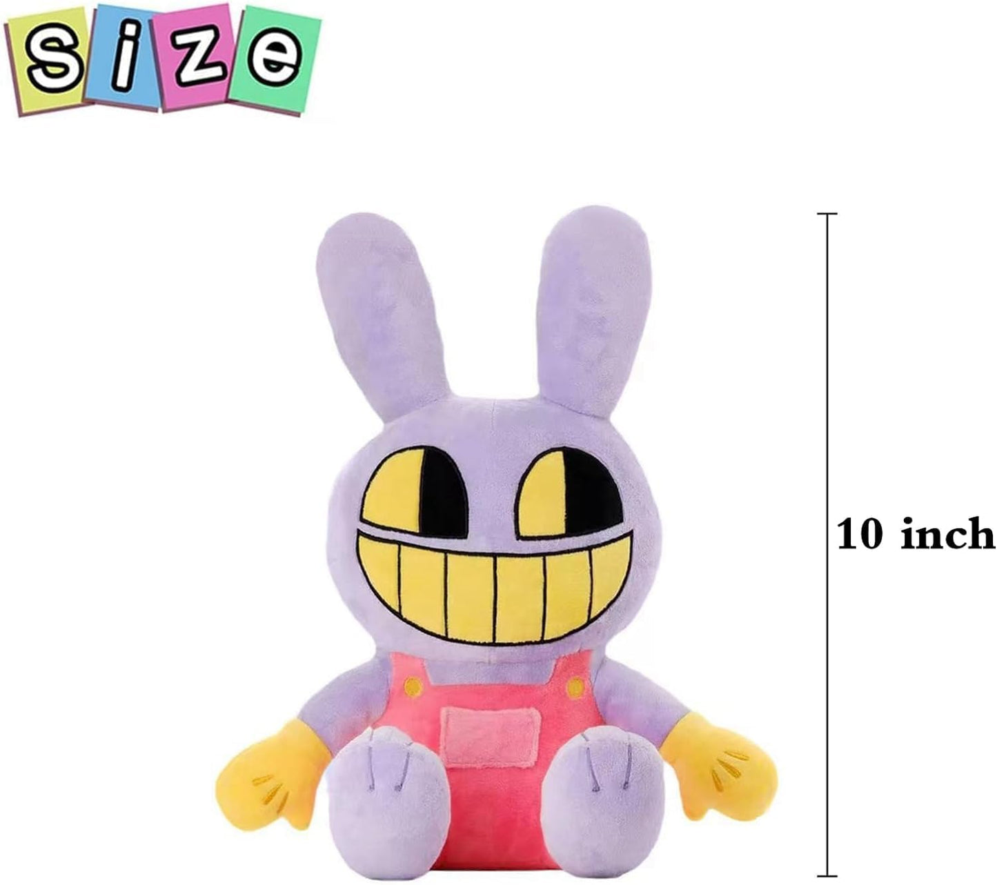 SAJISP The Amazing Digital Circus Plush,10" Jax Plushies Toy Gift, Cute Stuffed Figure Doll for Kids and Adults, Birthday Halloween Christmas Choice…