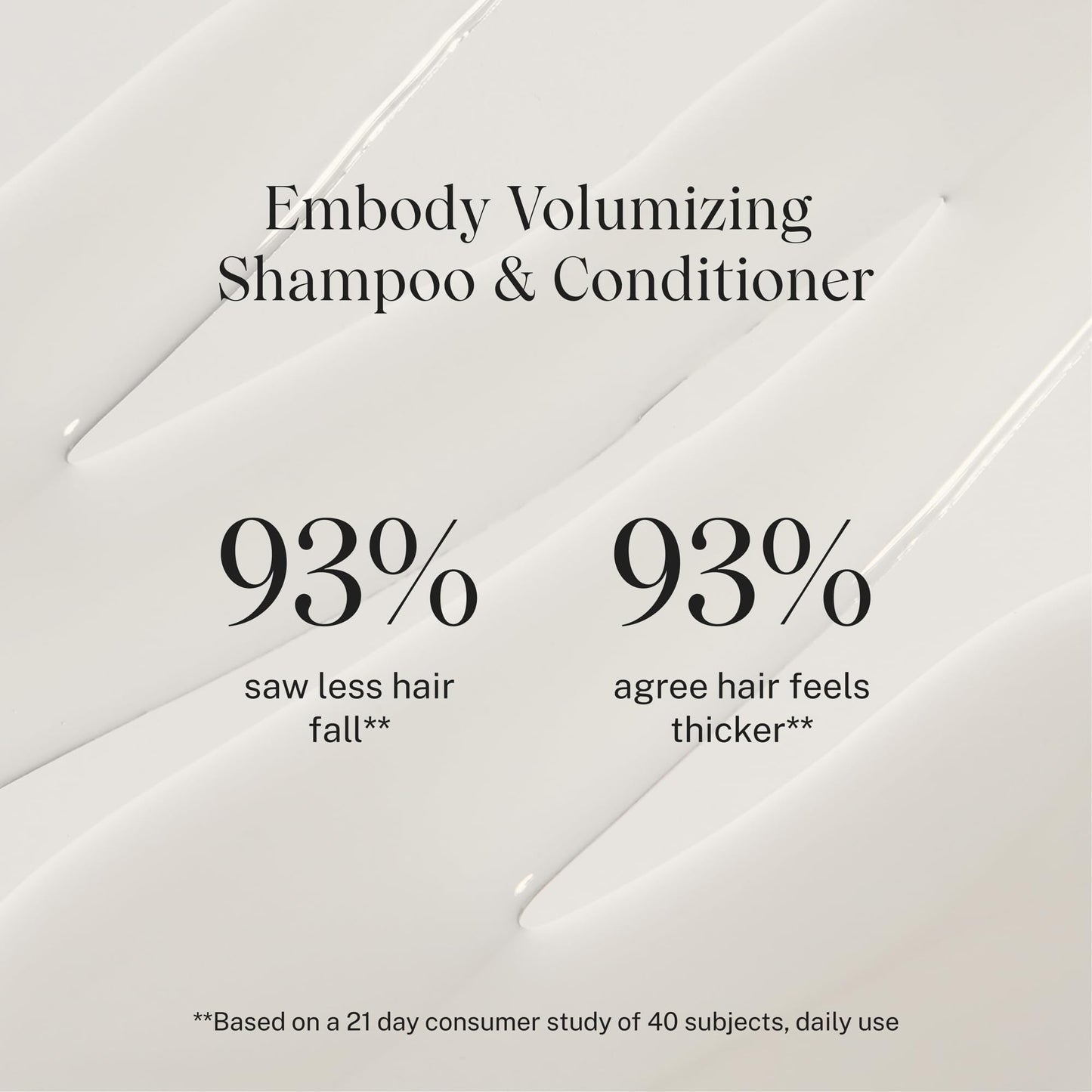 JVN Embody Volumizing Shampoo and Conditioner Set, 20 Fl Oz, Color Safe Clarifying Shampoo for Build up, Adds Fullness, Moisture, Restores Shine, Hair