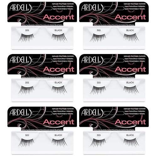 Ardell Accents Lashes Pair - 305, (Pack of 4)