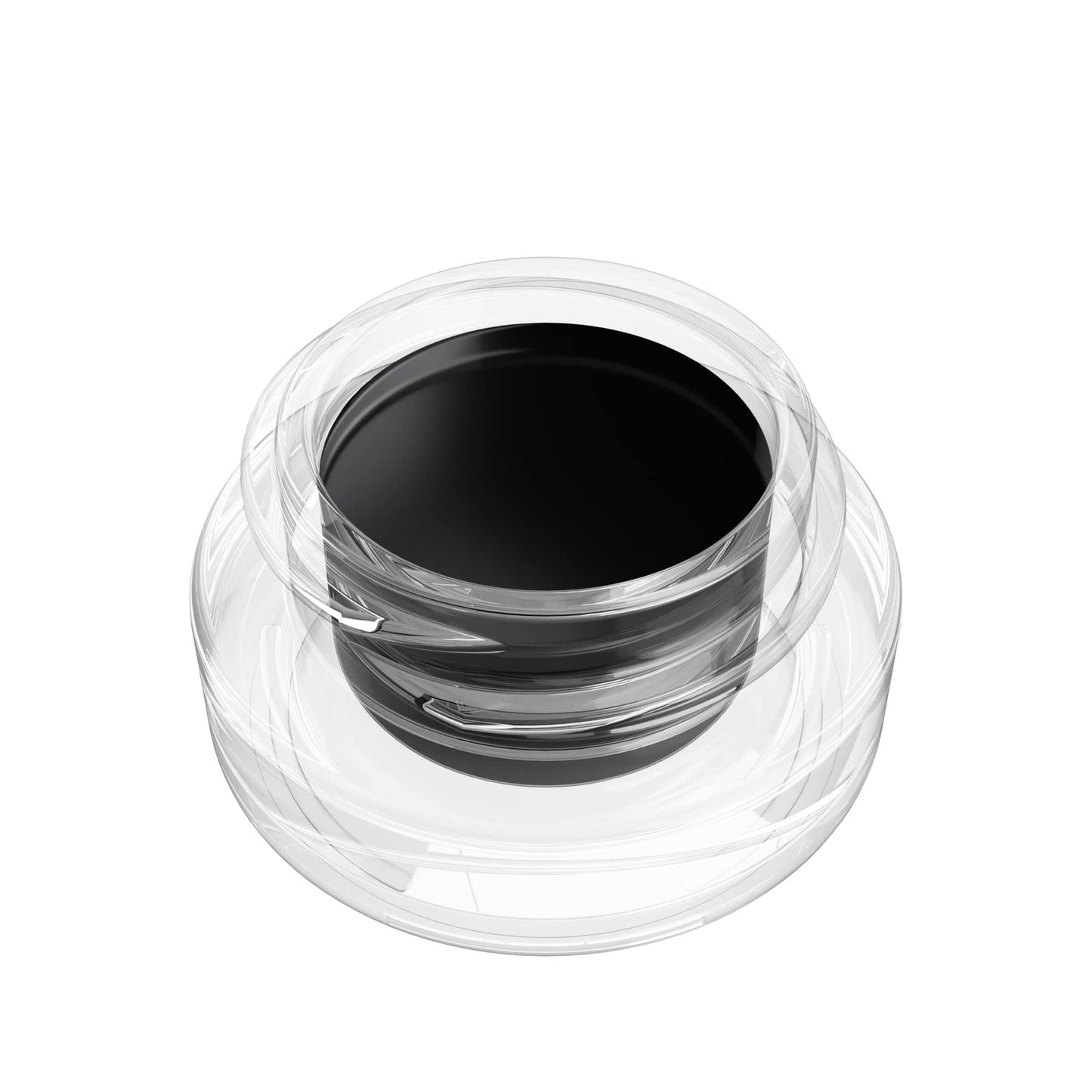 Sistar Gel Pot Liner Ultra Smooth Eyeliner Silky Intense Black Glitter and Dark Brown (Ultra Black)