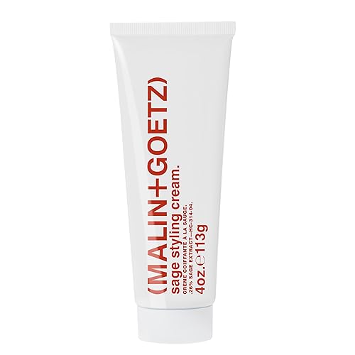 MALIN+GOETZ Women's Sage Styling Cream, White, 4 Fl Oz