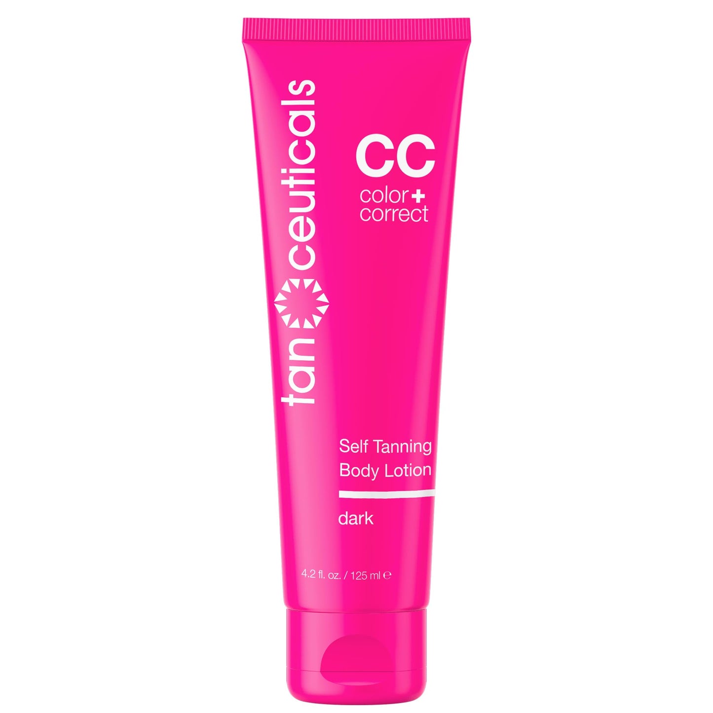 Tanceuticals Self Tanner - Dark Self Tanning Lotion for Body - Gives Natural Looking & Long Lasting Sunless Tan - Quick Fake Tan, Bronze Glow - Fresh